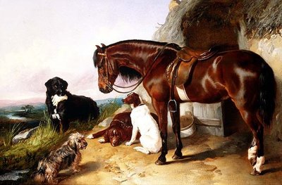 Kedvencek portréi alkotó: George Wiliam Horlor