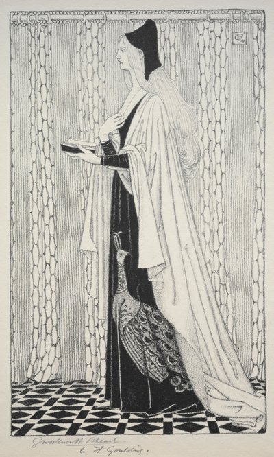 Jelmeztanulmány alkotó: George Woolliscroft Rhead