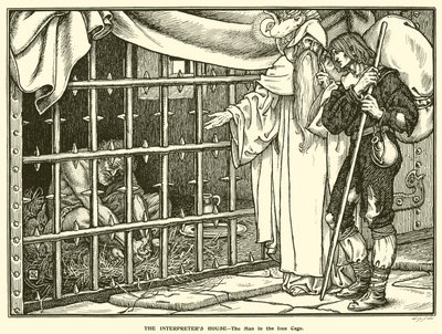 A tolmácsház (metszet) alkotó: George Woolliscroft Rhead