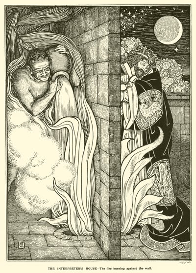 A tolmácsház (metszet) alkotó: George Woolliscroft Rhead