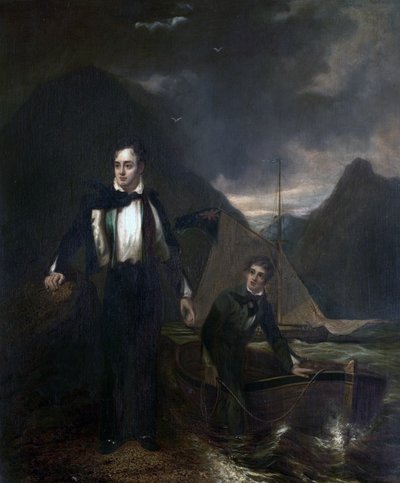 6. Lord Byron és szolgája, Robert Rushton alkotó: George after Sanders