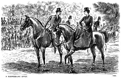 Üzleti jellegű ajánlat, 1886 1891 alkotó: George du Maurier