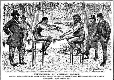 A mesmerikus tudomány fejlődése, 1883 alkotó: George du Maurier