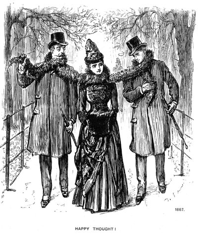 Boldog gondolat!, 1887 1891. alkotó: George du Maurier