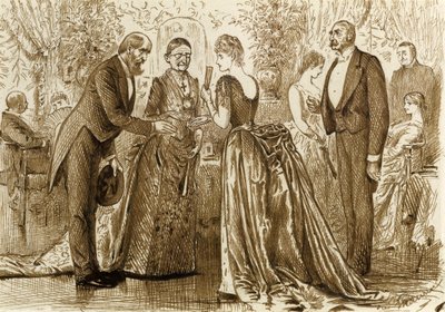 Dolgok, amelyeket az ember másként szeretne kifejezni, 1880 körül alkotó: George du Maurier