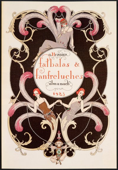 Falbalas et Franfreluches, divatalmanach alkotó: Georges Barbier