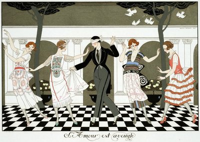A szerelem vak alkotó: Georges Barbier