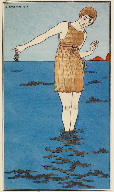 Fürdőruha alkotó: Georges Barbier