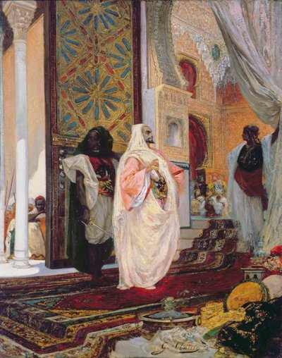 Belépés a Hárembe alkotó: Georges Clairin