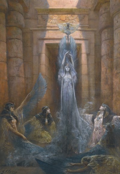 Neith istennő alkotó: Georges Clairin