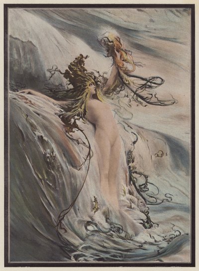 A nagy hullám (színes litó) alkotó: Georges Clairin