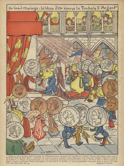Illusztráció Le Rire alkotó: Georges Delaw