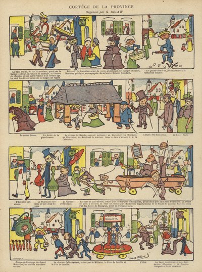 Illusztráció Le Rire alkotó: Georges Delaw
