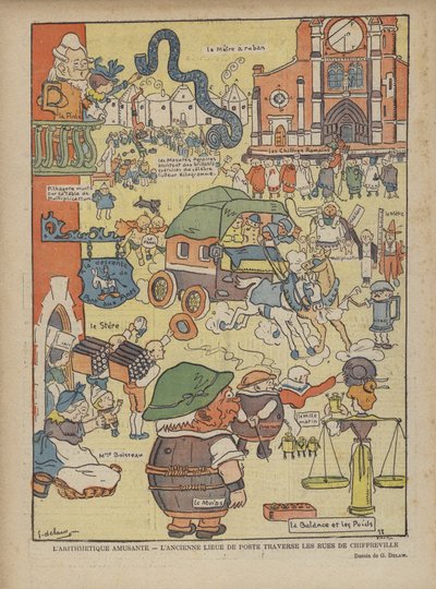 Illusztráció Le Rire alkotó: Georges Delaw