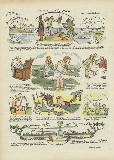 Illusztráció Le Rire alkotó: Georges Delaw