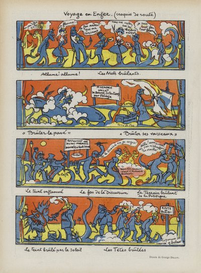 Illusztráció Le Rire alkotó: Georges Delaw