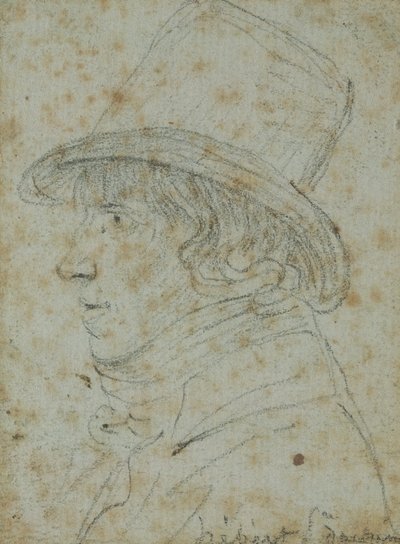 Jacques Hebert (1757-94) (ceruza papíron) alkotó: Georges Francois Gabriel