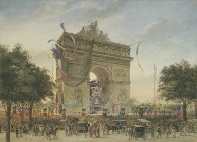 Victor Hugo (1802-85) temetése 1885 alkotó: Georges Francois Guiaud