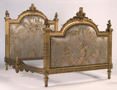 Ágy, 1700-as évek. alkotó: Georges Jacob
