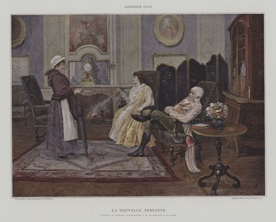 Az új szolga alkotó: Georges Jules Auguste Cain
