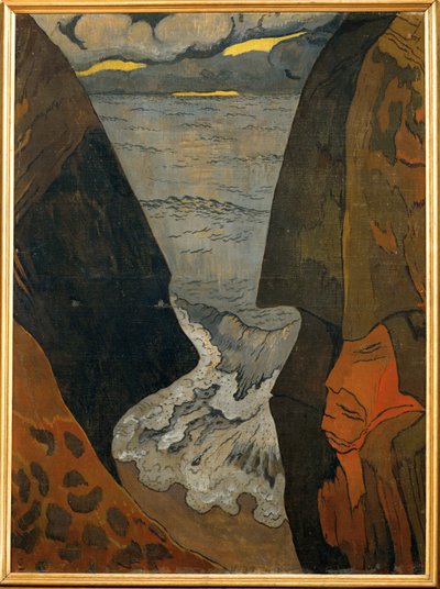 A Camaret-i szirtek. Cat 62 alkotó: Georges Lacombe