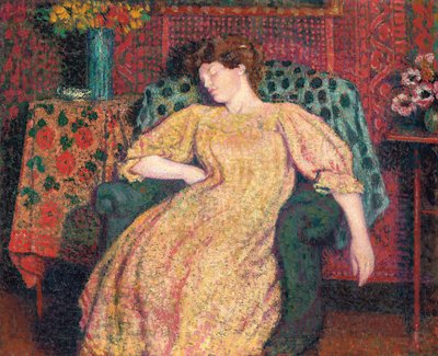 Alvó, avagy A szieszta, 1906 körül alkotó: Georges Lemmen
