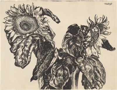 Napraforgók alkotó: Georges Lemmen