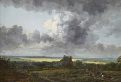Francia: Paysage, environs de Chartres alkotó: Georges Michel