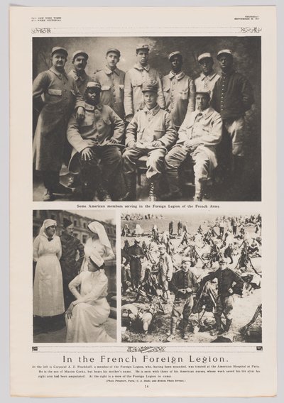 A francia idegenlégióban 1915. szeptember 30 alkotó: Georges Penabert