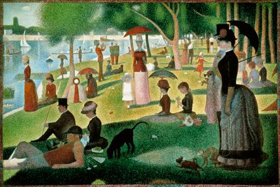 Vasárnap a La Grande Jatte-on alkotó: Georges Pierre Seurat