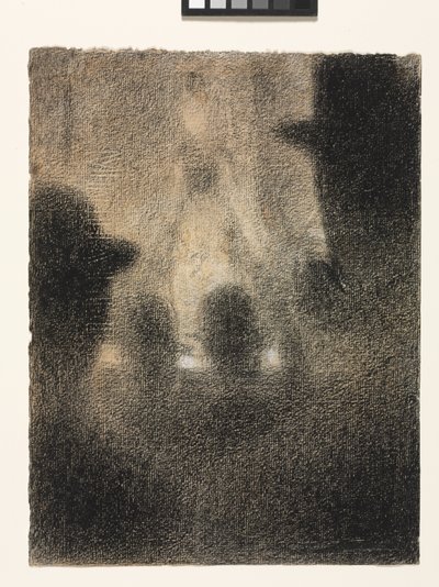 Kávéház-koncert, 1887-88 alkotó: Georges Pierre Seurat