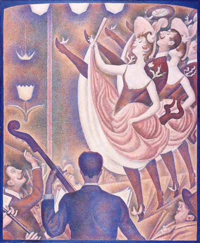 The Ruckus, 1890 alkotó: Georges Pierre Seurat
