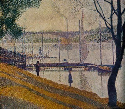A Courbevoie híd, 1886 alkotó: Georges Pierre Seurat