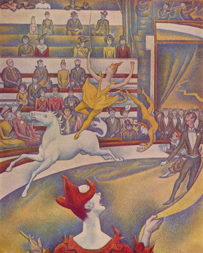 A cirkusz A cirkusz, 1890-91 alkotó: Georges Pierre Seurat