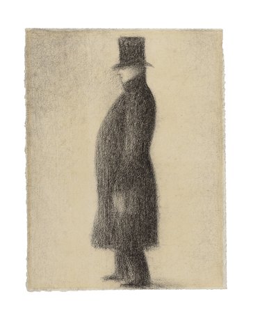 A cilinder, 1883 körül alkotó: Georges Pierre Seurat
