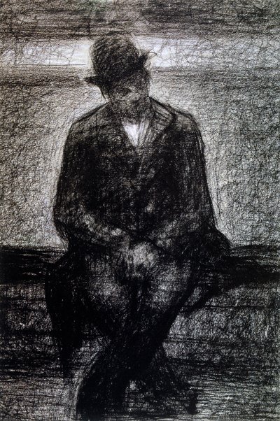 Vagabond, 1880-1891 alkotó: Georges Pierre Seurat