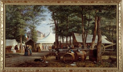 A páholyok ünnepe 1850-ben. Georges Prieur festménye (XIX. század) alkotó: Georges Prieur