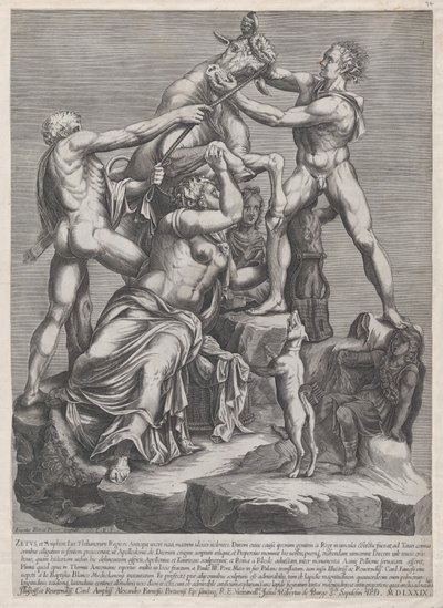 A római nagyszerűség tükre: Dirce sorsa, 1579., 1579. alkotó: Georges Reverdy