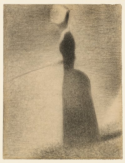Horgászó nő alkotó: Georges Seurat