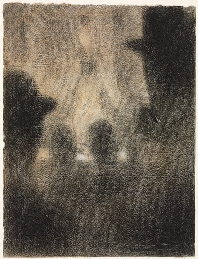 A Cafe Parisienben alkotó: Georges Seurat