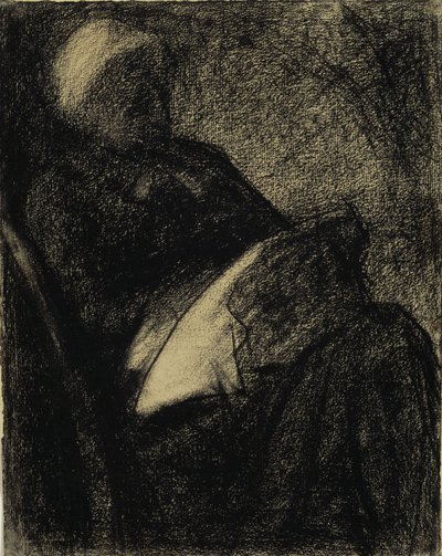 A hímzőnő alkotó: Georges Seurat