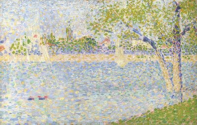 A Szajna a Grande Jatte felől nézve. 1888 alkotó: Georges Seurat