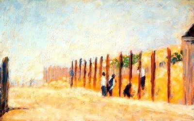 Vezess a tétben alkotó: Georges Seurat