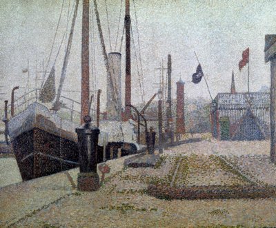 La Maria, Honfleur alkotó: Georges Seurat