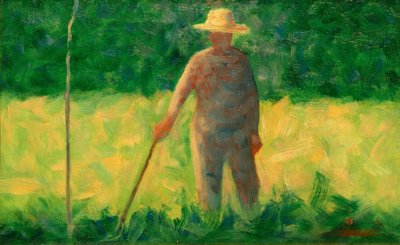 A kertész (Der Gärtner) alkotó: Georges Seurat