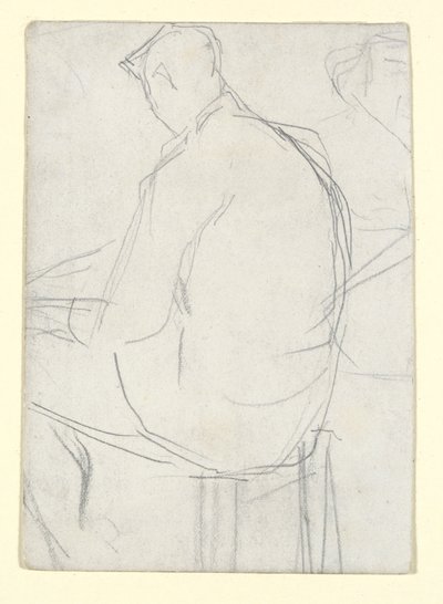 Ember ül egy zsámolyon alkotó: Georges Seurat