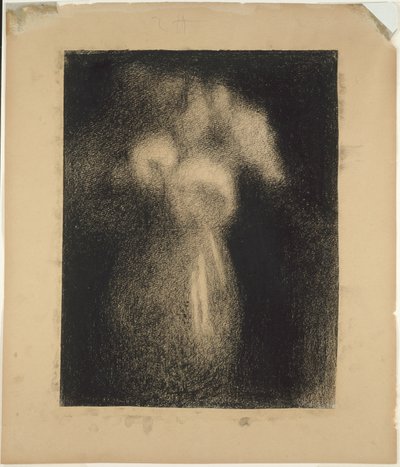 Rózsa vázában alkotó: Georges Seurat