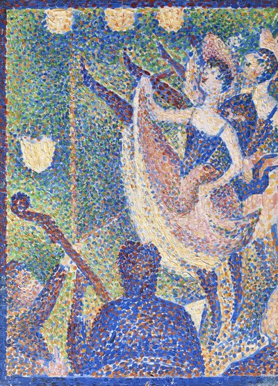 Tanulmány a Chahuthoz, 1889 körül (panel) alkotó: Georges Seurat