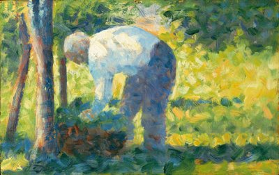 A kertész, 1882-83 alkotó: Georges Seurat