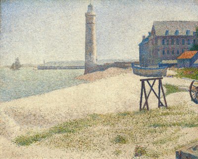 A honfleuri világítótorony, 1886 alkotó: Georges Seurat